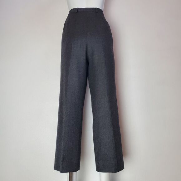 Vintage 80s/90s Bill Burns Gray Wool Trousers - Picture 3 of 7